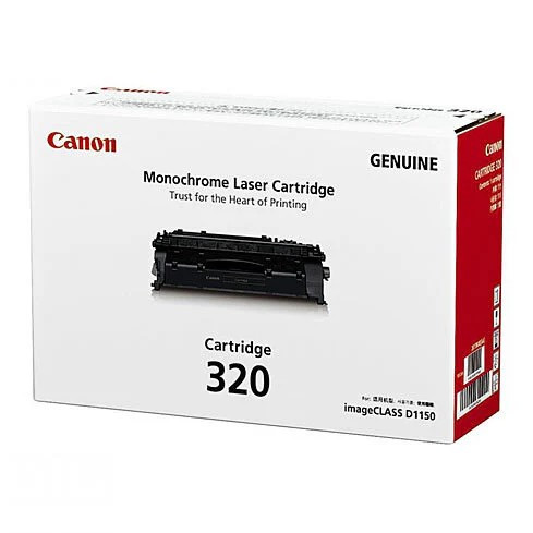 Canon CART320BK Black Toner Cartridge Genuine for D1150
